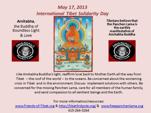 Poster for International Tibet Solidarity Day