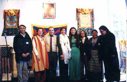 BAFOT board with Rep. Pelosi in 2001